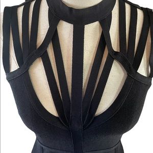 BEBE NWT bandage dress